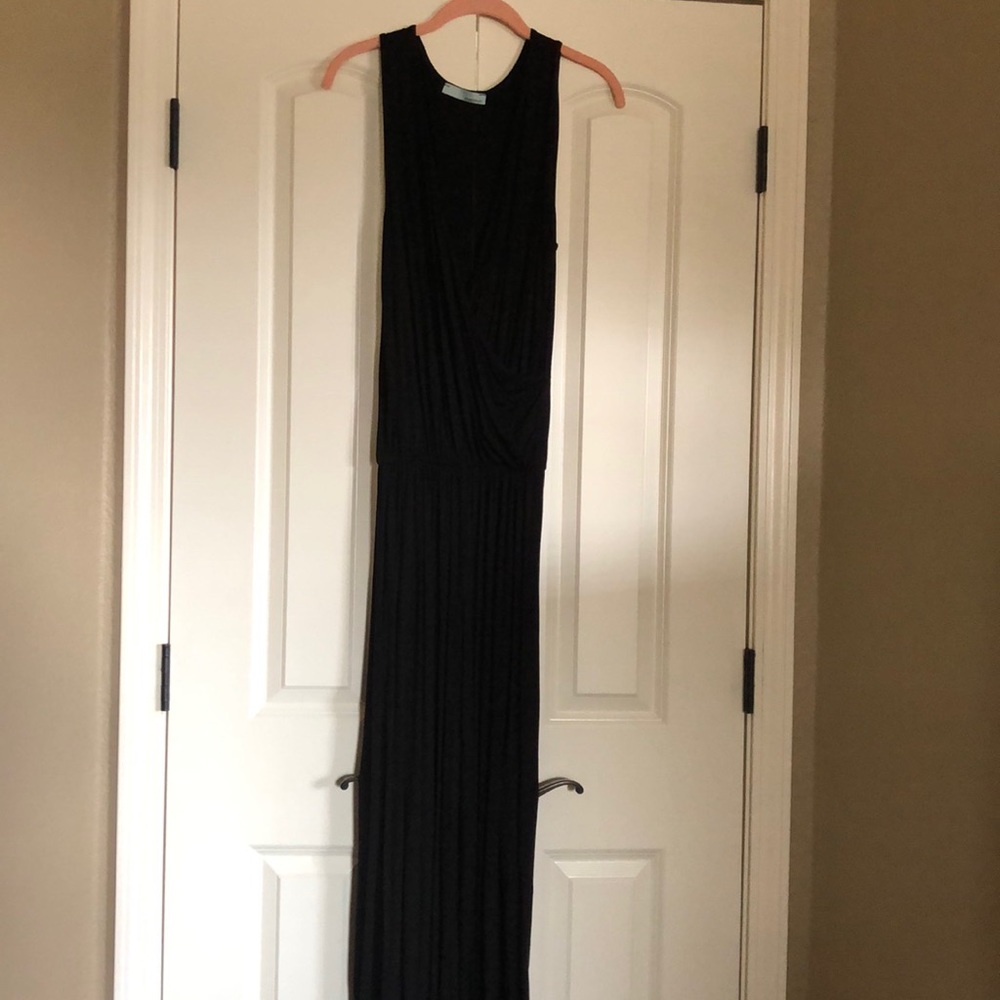 Black knit jumper sleeveless size medium